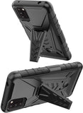For T-Mobile Revvl 6 Pro 5G /Revvl 6 5G Swivel Belt Clip Holster with Built-in Kickstand, Heavy Duty Hybrid 3in1 Shockproof  Phone Case Cover