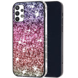 For Samsung Galaxy A53 5G Rhinestone Sparkling Rainbow Gradual Glitter Full Diamond Bling Protective Hybrid Rugged Slim  Phone Case Cover