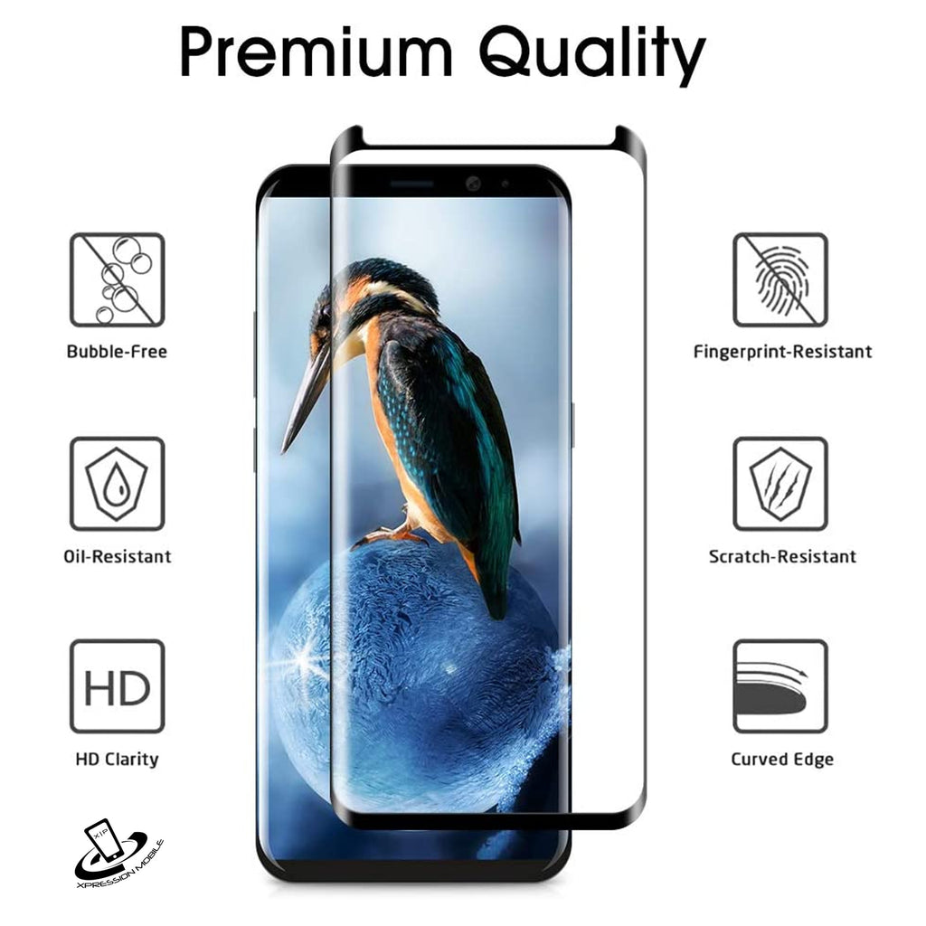 For Samsung Galaxy S21 ULTRA Screen Protector 3D Curved Full Coverage 9H Hardness Temper Glass Full Cover Clear Screen Protector