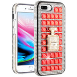 For Apple iPhone 8 /7/6s/6 /SE 2nd Generation Fashion Luxury 3D Bling Diamonds Rhinestone Jeweled Ornament Shiny Crystal  Phone Case Cover