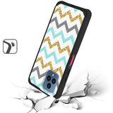 For Cricket Innovate E 5G (E Version 2022) Graphic Design Pattern Hard PC TPU Tough Hybrid Shockproof Frame  Phone Case Cover