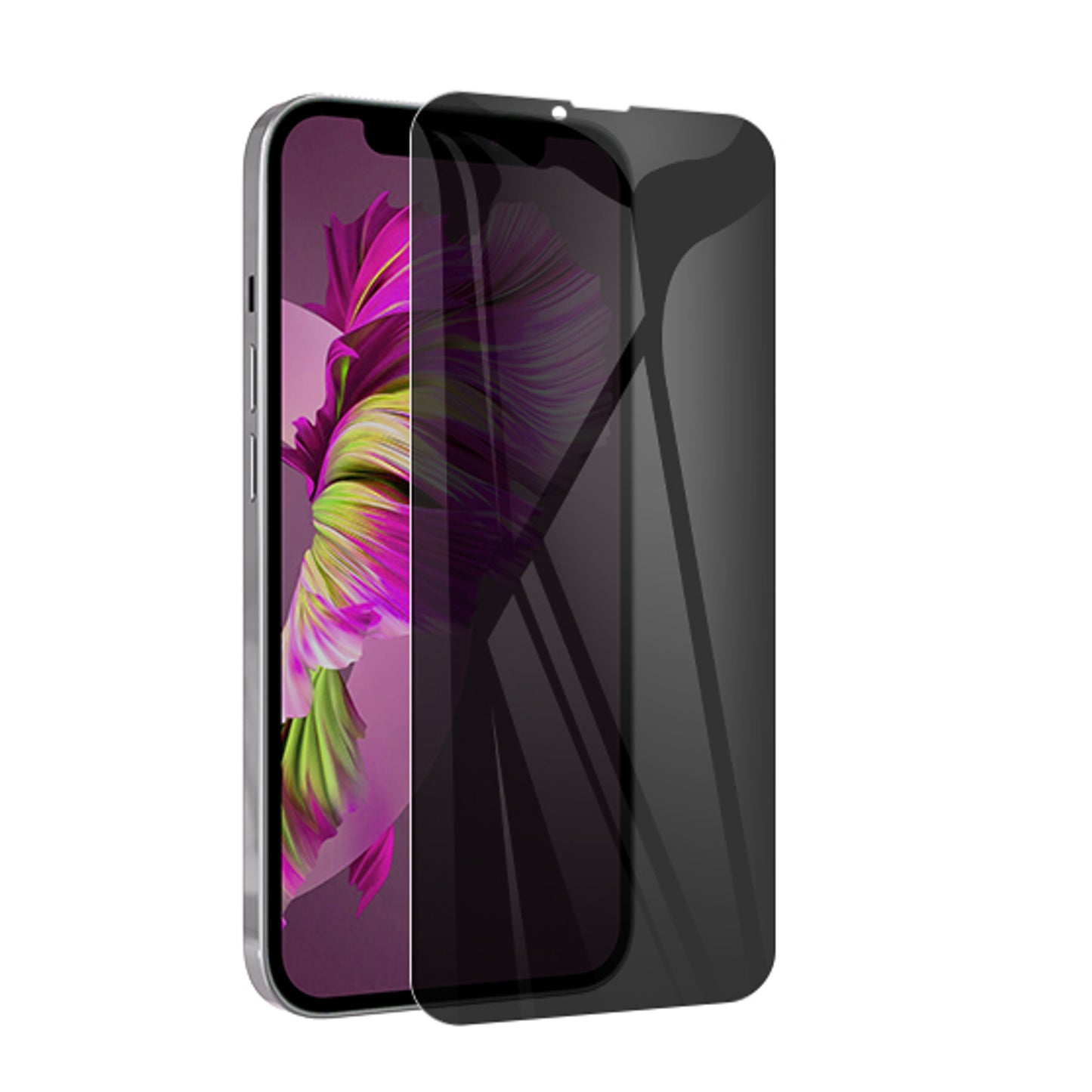 For Apple iPhone 14 Plus /6.7" Privacy Screen Protector Anti Spy 9H Dark Tempered Glass Screen Film Guard Case Friendly Black Screen Protector