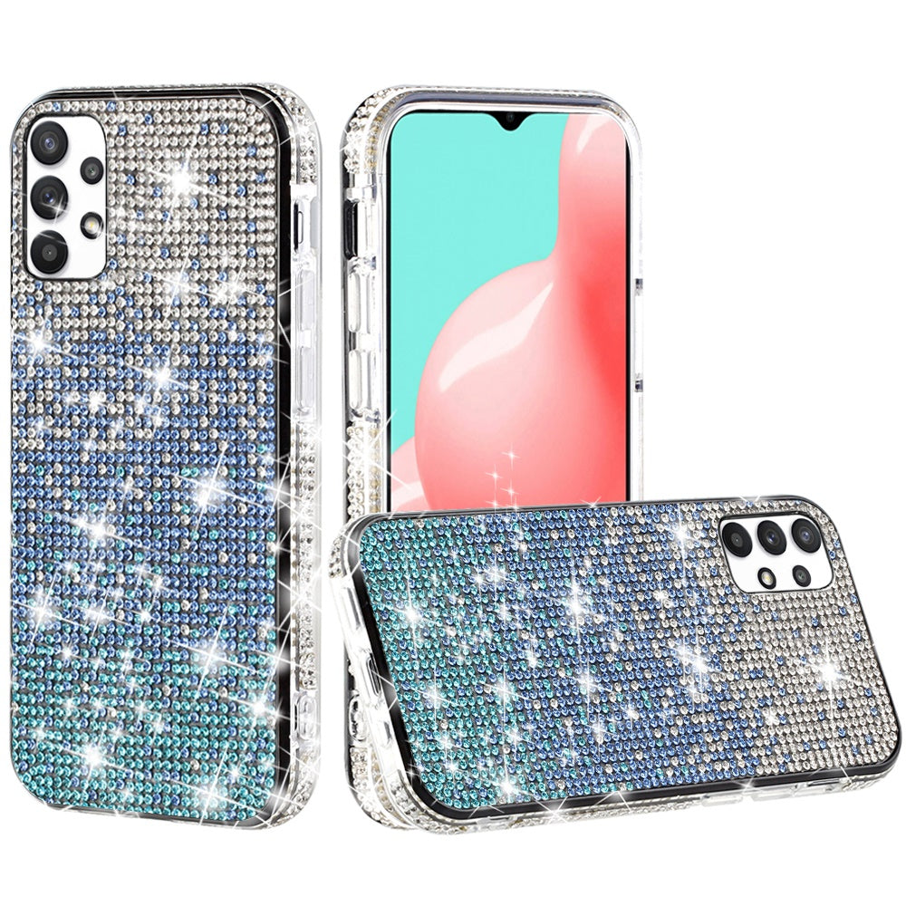 For Apple iPhone 14 /Plus Pro Max Glitter Bling Ultra Thin TPU Sparkle Diamond Rhinestone Shiny Full Cover Crystal Stones  Phone Case Cover