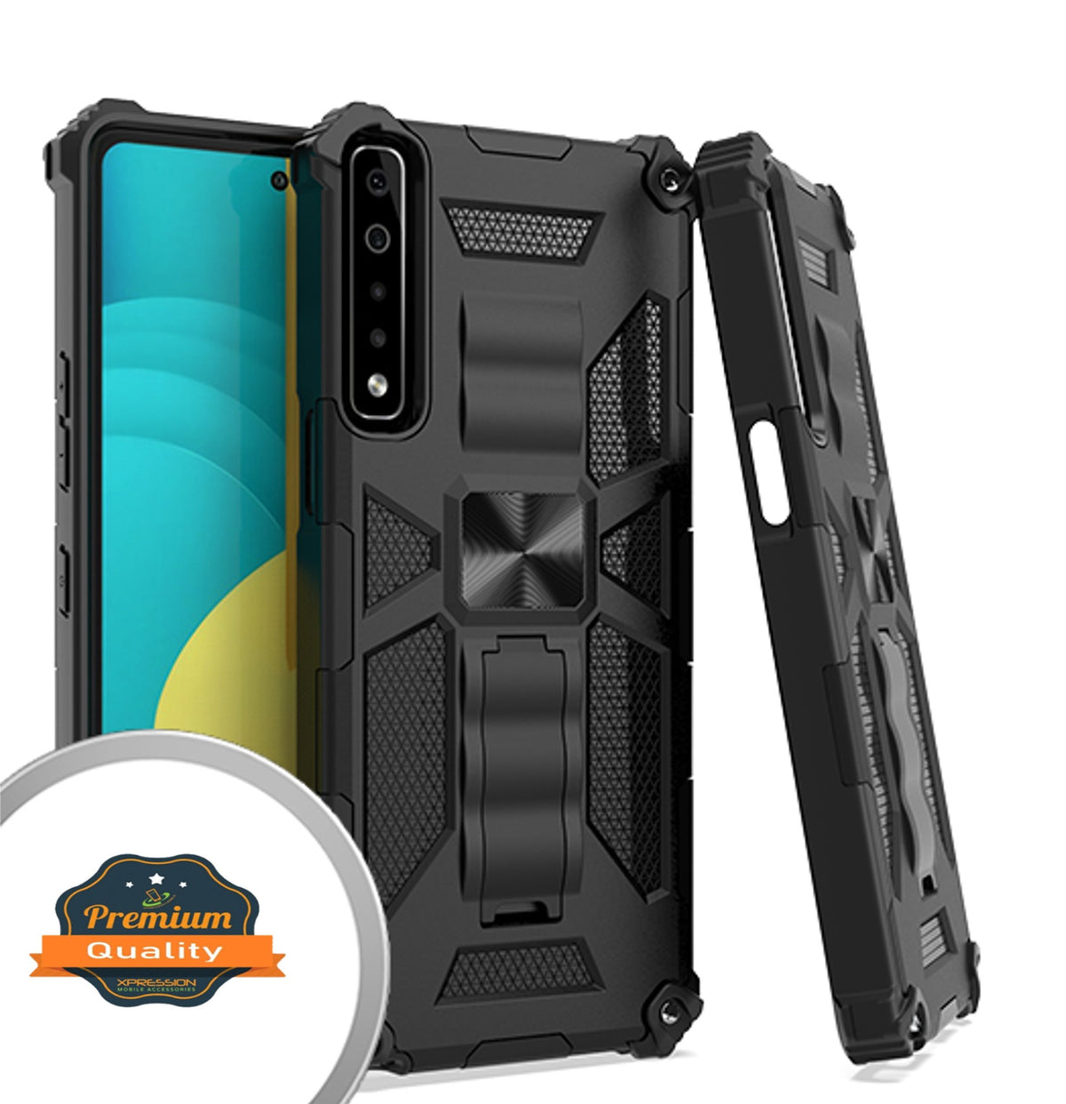 For Apple iPhone 14 (6.1") Cases with Invisible Kickstand Stand Dual Layer Hybrid Shockproof Heavy Duty Hard PC + TPU  Phone Case Cover