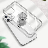 For Apple iPhone 14 /Pro Max Hybrid with Invisible Ring Kickstand, Protective TPU & Hard Shock -Absorbing  Phone Case Cover
