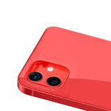 For Apple iPhone 14 Plus (6.7") Camera Lens Protector Back Tempered Glass Camera [9H Clear Glass] [Case Friendly] Red Screen Protector