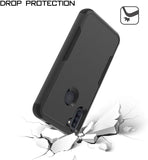 For Motorola Edge+ Plus 2022 Hybrid Slim Shockproof Rubber Hard PC Heavy Duty Hard Protective Three Layer Protection  Phone Case Cover