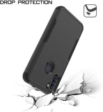 For Motorola Moto G 5G 2022 Hybrid Slim Shockproof Rubber TPU Hard PC Heavy Duty Protective Three Layer Protection  Phone Case Cover