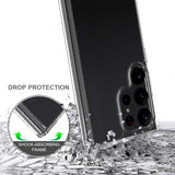 For Samsung Galaxy S23 /Plus /Ultra Hybrid Transparent Clear Acrylic Back Hard PC & TPU Protective Bumper Extra Shock-Absorb  Phone Case Cover