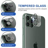 For Apple iPhone 14 /Pro Max Camera Lens Protector Tempered Glass Rear Back Camera Protective Lens Shield Anti-Glare  Phone Case Cover