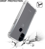 For Samsung Galaxy A54 5G HD Crystal Clear Hybrid TPU [Four-Corner Protective] Bumper Rubber Silicone Transparent Clear Phone Case Cover