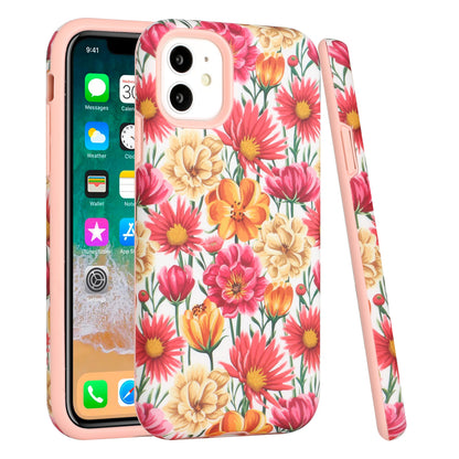 For Motorola Moto G 5G 2022 Bliss Floral Stylish Design Hybrid Rubber TPU Hard Shockproof Armor Slim  Phone Case Cover