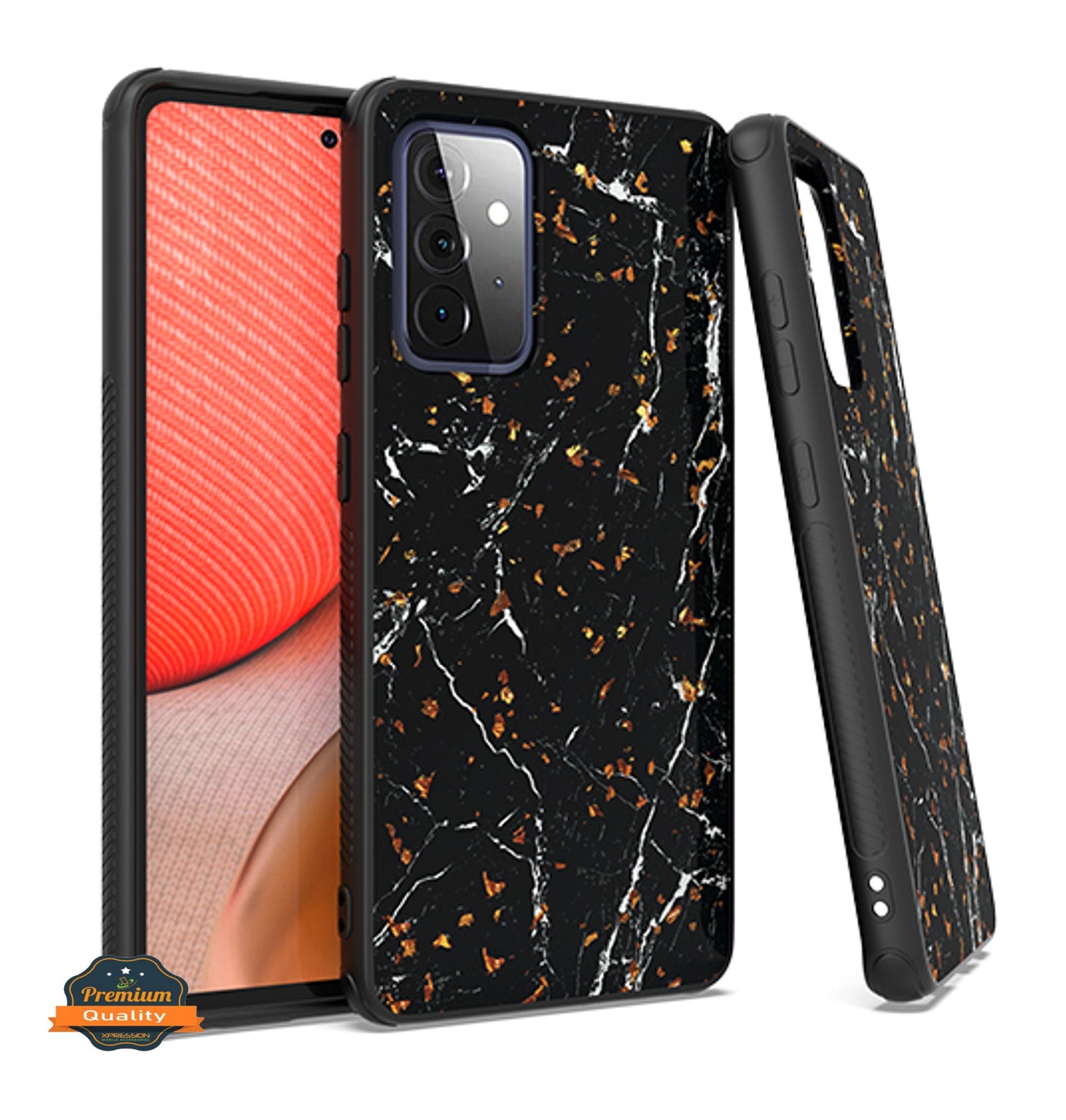 For Motorola Moto G Stylus 5G 2022 Marble Fashion Stone Stylish Flake Glitter Bling Hybrid Slim Glossy TPU Rubber Hard Marble Rainbow Phone Case Cover