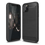 For Motorola Edge+ 2022 /Edge Plus Carbon Fiber Silicone Soft Skin Flexible Lightweight TPU Gel Rubber Rugged Brushed  Phone Case Cover