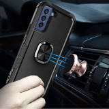 For Apple iPhone 11 (6.1") Heavy Duty 3in1 Magnetic Ring Kickstand Stand Hybrid Shockproof Military-Grade Drop Protection  Phone Case Cover