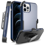 For Apple iPhone 11 (6.1") Hybrid Rugged Shockproof Military Tough Heavy Duty with 360 Swivel Belt Clip Stand & Holster  Phone Case Cover