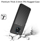 For Nokia G50 5G Rugged Hybrid Hard PC Soft Silicone Gel 3.5mm TPU Bumper Texture Shockproof Anti Slip Protective Stylish Ultra Slim  Phone Case Cover