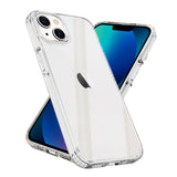 For Cricket Dream 5G Transparent Hybrid Gummy Acrylic Hard PC Back Shell and TPU Slim fit Shockproof Bumper Protective Clear Phone Case Cover
