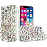 For OnePlus Nord N20 5G Bling Clear Crystal 3D Full Diamonds Luxury Sparkle Transparent Rhinestone Hybrid Protective  Phone Case Cover