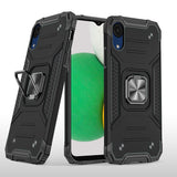 For Samsung A03 Core Armor Hybrid with Ring Stand Holder Kickstand Shockproof Heavy-Duty Durable Rugged Dual Layer  Phone Case Cover