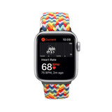 For Apple Watch Size 42/44/45mm Stretchy Nylon Solo Loop Bands Adjustable Braided Sport Elastics Women Men Strap for iWatch Series 7 6 5 4 3 2 1 SE  Phone Case Cover