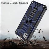 For Boost Mobile Celero 5G Heavy Duty Stand Hybrid Shockproof [Military Grade] Rugged Protective with Built-in Kickstand Fit Magnetic Car Mount  Phone Case Cover