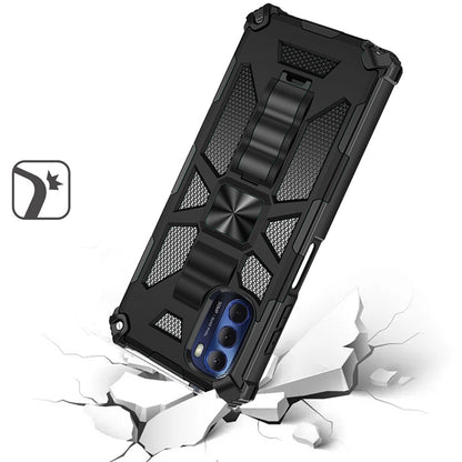 For Motorola Moto G Stylus 2022 4G Heavy Duty Stand Hybrid Shockproof [Military Grade] Armor Protective with Kickstand  Phone Case Cover