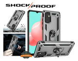 For Motorola Edge+ 2022 /Edge Plus Military Grade Heavy Duty Rugged Dual Layers Shockproof Hybrid with Ring Kickstand  Phone Case Cover