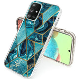 For Samsung Galaxy A71 5G Hybrid Design Graphic Fashion Colorful Sparkle Pattern Silicone Skin TPU Hard PC Armor Ultra Slim  Phone Case Cover