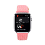 For Apple Watch Size 38/40/41mm Stretchy Nylon Solo Loop Bands Adjustable Braided Sport Elastics Women Men Strap for iWatch Series 7 6 5 4 3 2 1 SE  Phone Case Cover
