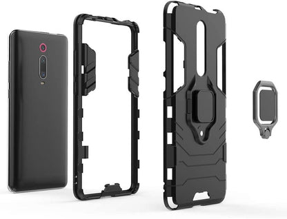 For Apple iPhone SE 3 (2022) /SE /8/7 Military Grade Protection Heavy Duty Shockproof with 360 Ring Kickstand Stand Holder  Phone Case Cover