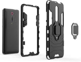 For Motorola Moto G Pure Hybrid Heavy Duty Armor Protective Bumper with 360° Degree Ring Holder Kickstand [Military-Grade]  Phone Case Cover