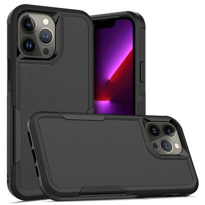 For Apple iPhone 14 Pro Max (6.7") Tough Hybrid Rugged Hard Shockproof Drop-Proof 3in1 Protection, Military Grade Armor  Phone Case Cover