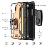 For Apple iPhone SE 2022 /SE 2020/8/7 with Belt Clip Holster Ring Stand Holder, Military Grade Fit for Magnetic Car Mount Shockproof Hybrid Rugged  Phone Case Cover