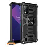 For Motorola Moto Edge 2021 Built in Magnetic Kickstand, Military Hybrid Bumper Heavy Duty Dual Layers Rugged Protective  Phone Case Cover