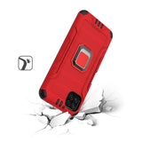 For Boost Mobile Celero 5G Hybrid Ring Holder Kickstand Shockproof Magnetic Design Rugged Bumper Armor Drop Protective  Phone Case Cover