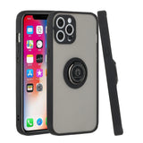 For Apple iPhone 13 /Pro Max Mini Hybrid Protective PC & TPU Shockproof 360° Rotation Ring with Magnetic Metal Ring Stand & Covered Camera  Phone Case Cover