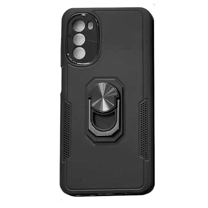 For Motorola Moto G Stylus 5G 2022 Ring Holder Stand, Support Magnetic Car Mount, Hard TPU Hybrid Shockproof  Phone Case Cover