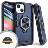 For Apple iPhone 13 /Pro Max Mini Military Grade Protection Heavy Duty Armor Shockproof with 360 Ring Kickstand Stand Holder  Phone Case Cover