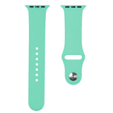 For Apple Watch Size 38/40/41mm Sport Bands Silicone Rubber TPU Replacement Band Strap for iWatch Series 7/SE/6/5/4/3/2/1  Phone Case Cover