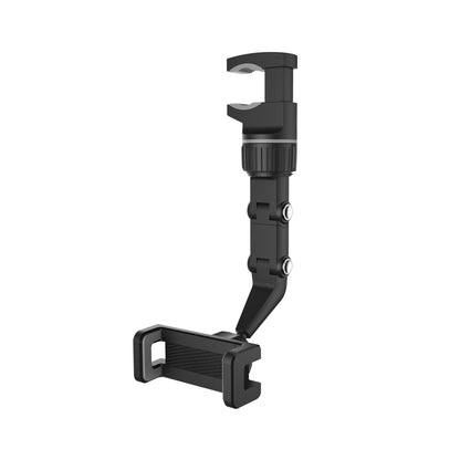 For Universal Phone Holder Mount 360° Rotatable Adjustable Smartphone Cradle Multi-Use for Rear View Mirror /Vehicle Back Seat /Desk /Kitchen Black Phone Case Cover