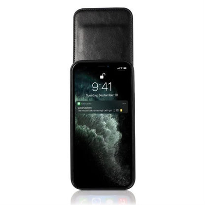 For Apple iPhone 13 Pro Max Wallet Case with Credit Card Holder Vertical Leather Kickstand Magnetic Buttons Flip Pouch  Phone Case Cover