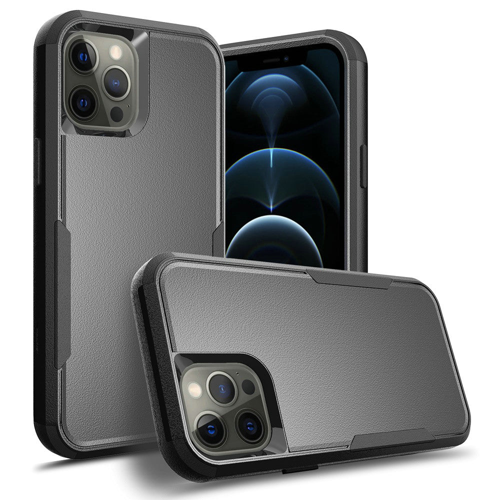 For Apple iPhone 14 /Plus Pro Max Heavy Duty Shockproof Dual Layer Drop Protection Tough Hybrid Rugged Rubber  Phone Case Cover
