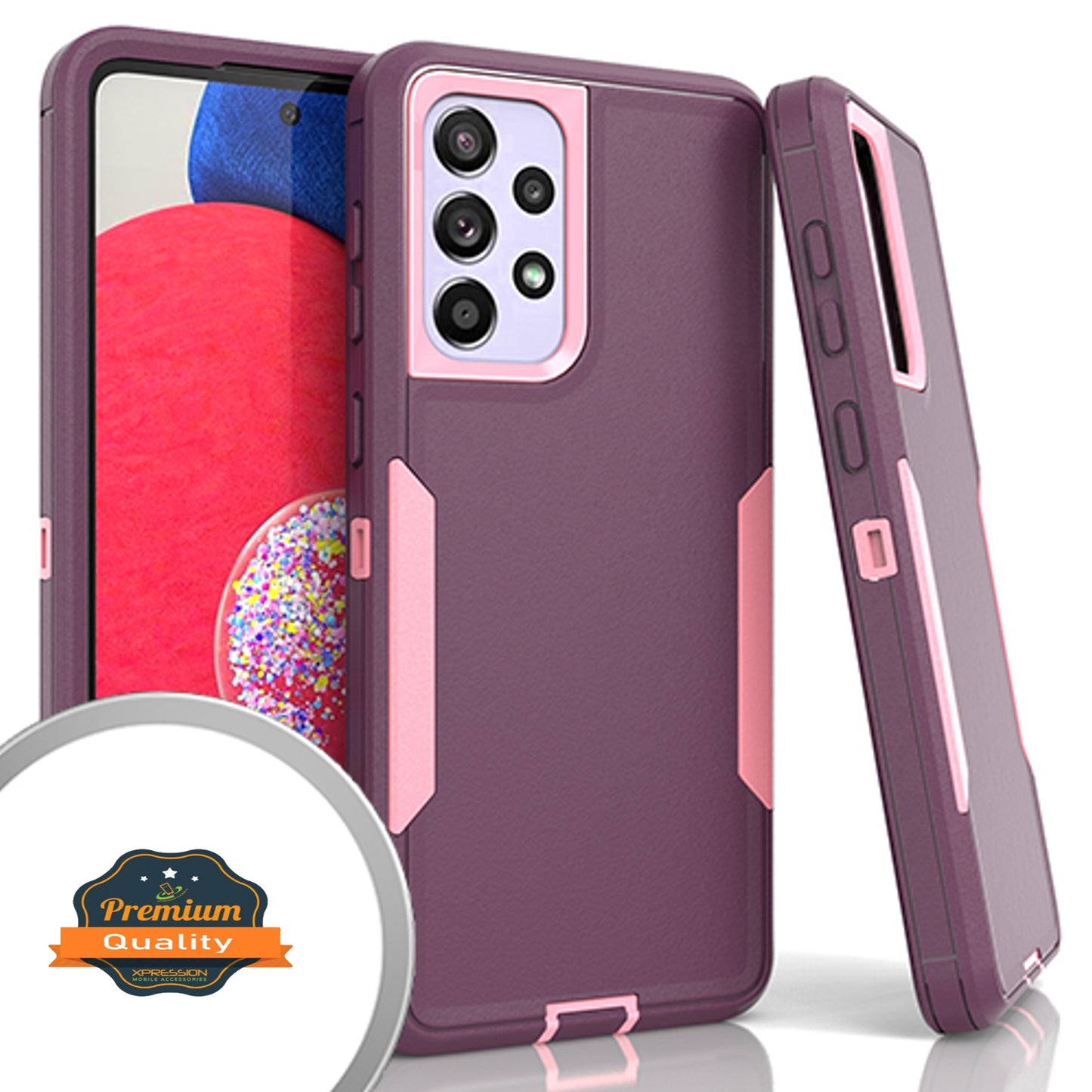 For Motorola Moto G Stylus 5G 2022 Hybrid Shockproof Rubber TPU Hard PC Heavy Duty Hard Protective Two Layer Protection  Phone Case Cover