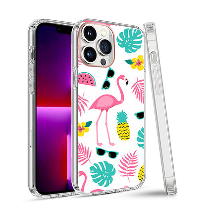 For Apple iPhone 14 Pro Max (6.7") Creative Stylish Fashion Design Hybrid Rubber TPU Hard PC Shockproof Slim  Phone Case Cover