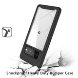 For Google Pixel 6 Clear Dual Layer Tuff Rugged Bumper Frame Heavy Duty Hybrid Shockproof Rubber TPU Full Body Defender  Phone Case Cover