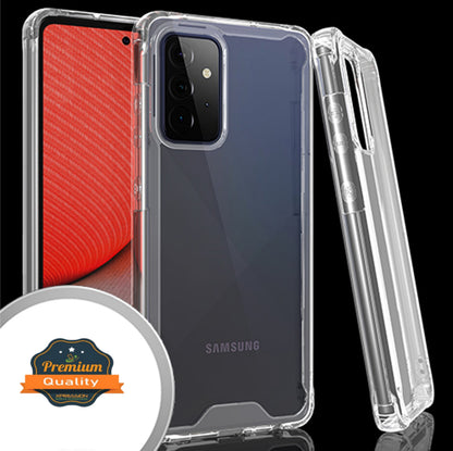 For Apple iPhone 14 /Pro Max Slim Frame Shockptoof Hybrid Rubber Silicone Gummy TPU Clear Hard Back  Phone Case Cover