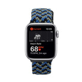 For Apple Watch Size 42/44/45mm Stretchy Nylon Solo Loop Bands Adjustable Braided Sport Elastics Women Men Strap for iWatch Series 7 6 5 4 3 2 1 SE  Phone Case Cover