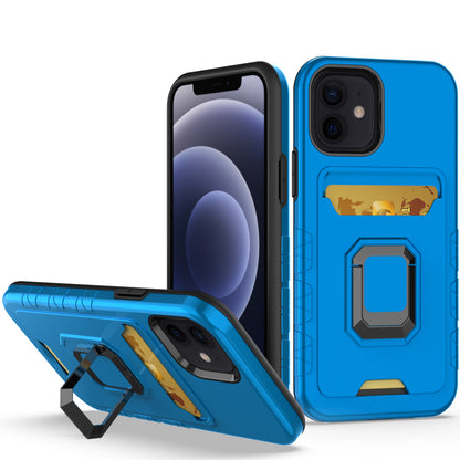 For Apple iPhone 14 Pro Max (6.7") Wallet Designed with Credit Card Holder & Magnetic Ring Stand Kickstand Hybrid Hard  Phone Case Cover