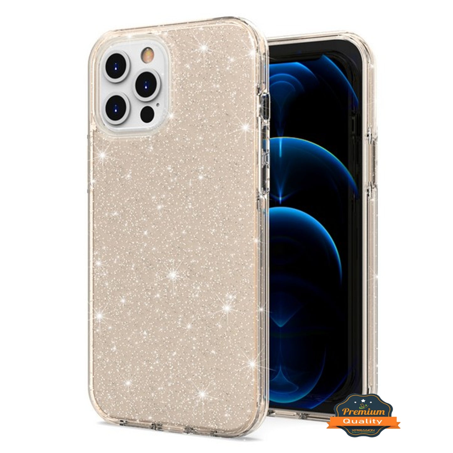 For Apple iPhone 14 /Plus Pro Max Glitter Sparkle Bling Shiny Thin Slim Hybrid Shockproof Rubber Silicone TPU  Phone Case Cover